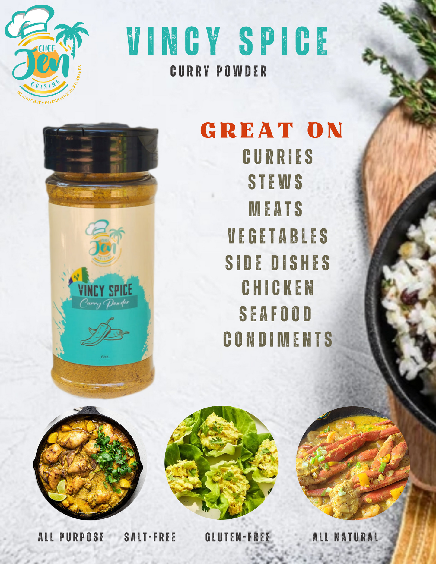 Vincy Spice (Curry Powder)
