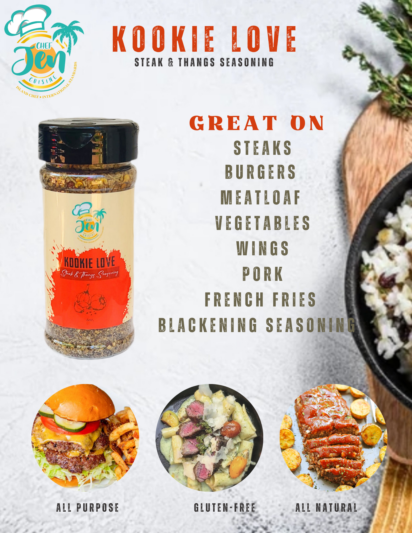 Kookie Love (Steak & Thangs Seasoning)