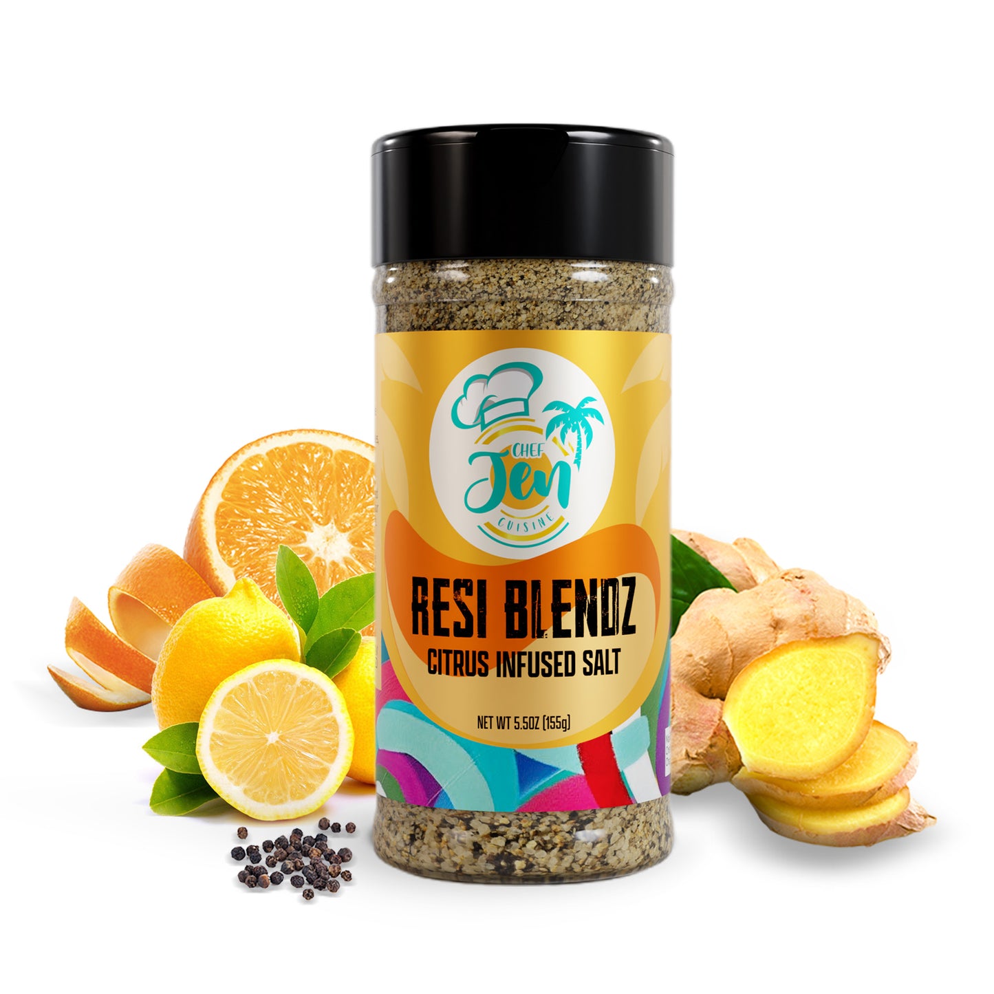 Smoked Citrus infused Salt