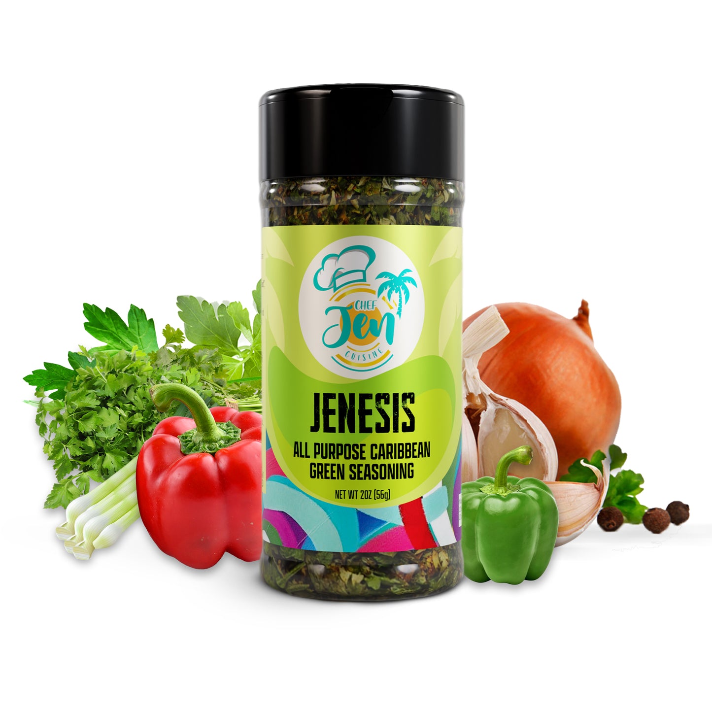 Jenesis Caribbean Green Seasoning (standard size)