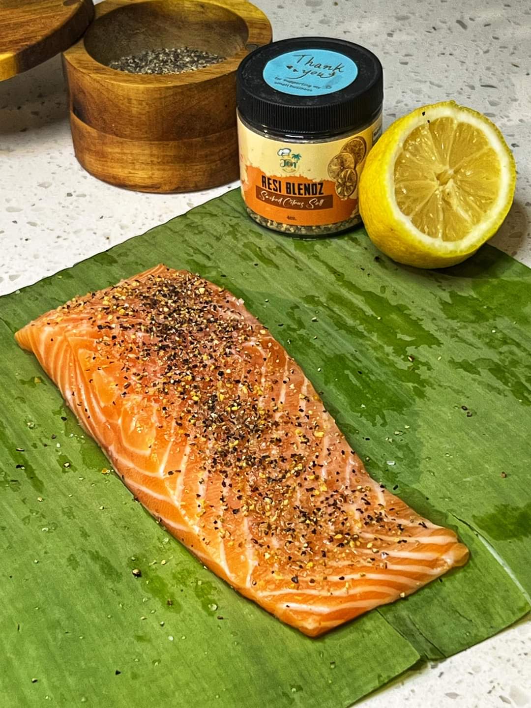 Smoked Citrus infused Salt
