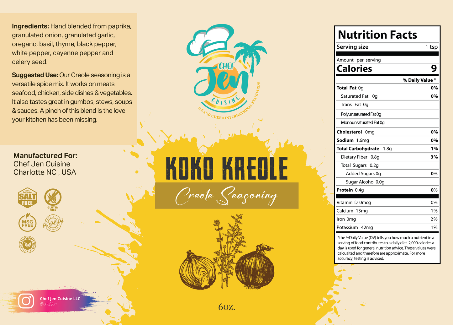 Koko Kreole - Creole Blend
