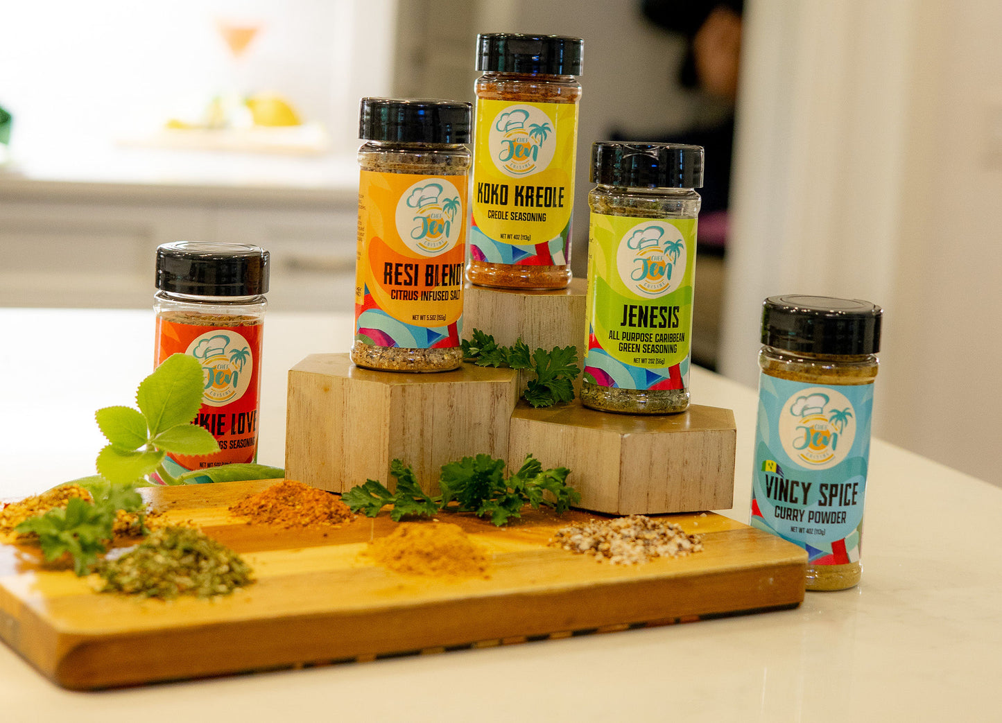 Chef Jen Seasonings Bundle gift box