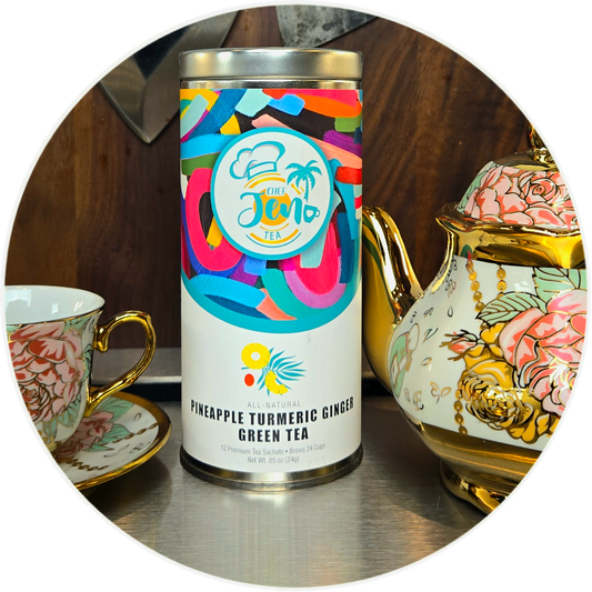 Pineapple, Turmeric, Ginger, Green Tea