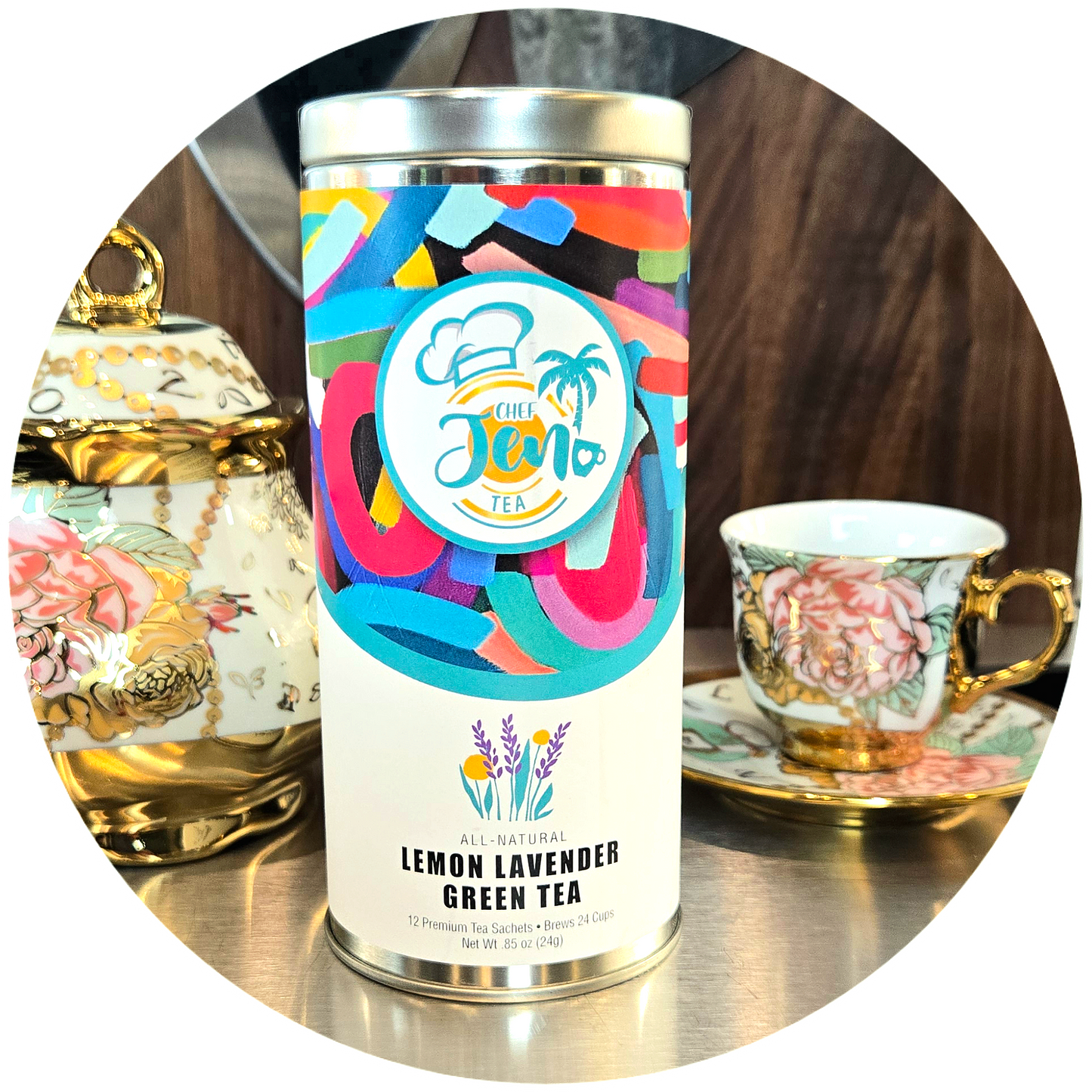 Lemon Lavender Green Tea