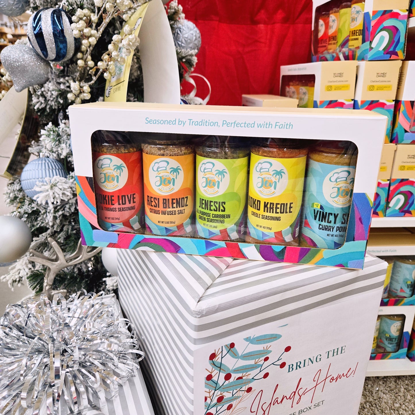 Chef Jen Seasonings Bundle gift box