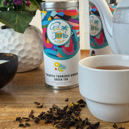 Pineapple, Turmeric, Ginger, Green Tea